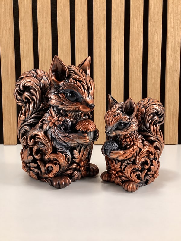 Elviora Ornament Eichhörnchen mit Eichel, Ansicht 7 von 8 vergrößern