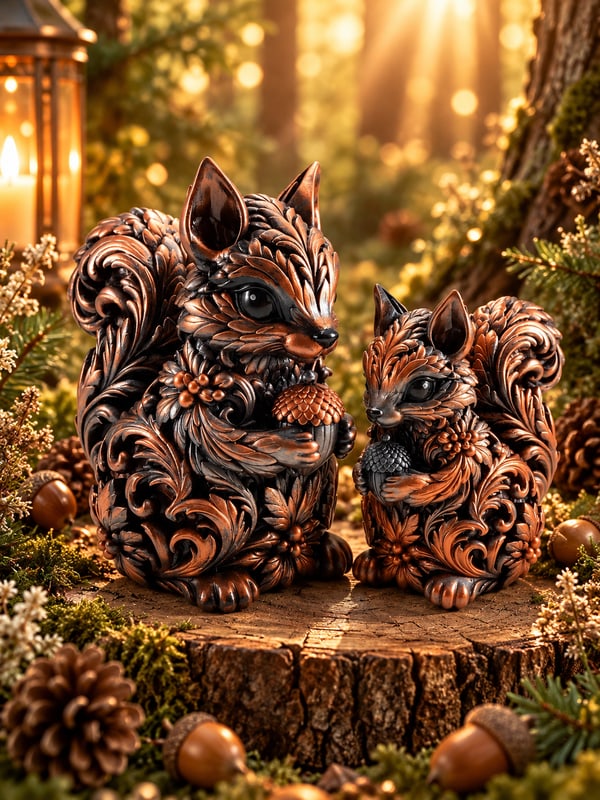 Elviora Ornament Eichhörnchen mit Eichel, Ansicht 8 von 8 vergrößern
